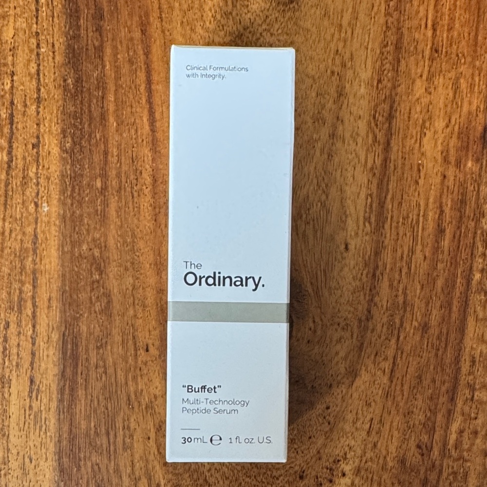 The Ordinary Buffet Multi-Technology Peptide Serum - White Box